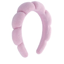 Cerchietto in Microfibra Rosa