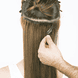 Full Head Extensions 50/55 cm - 32, Mahogany Brown