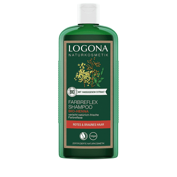 Colour Reflex Shampoo Organic Henna - red-brown