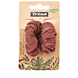 Chouchou pour cheveux, marron, 2 élastiques épais