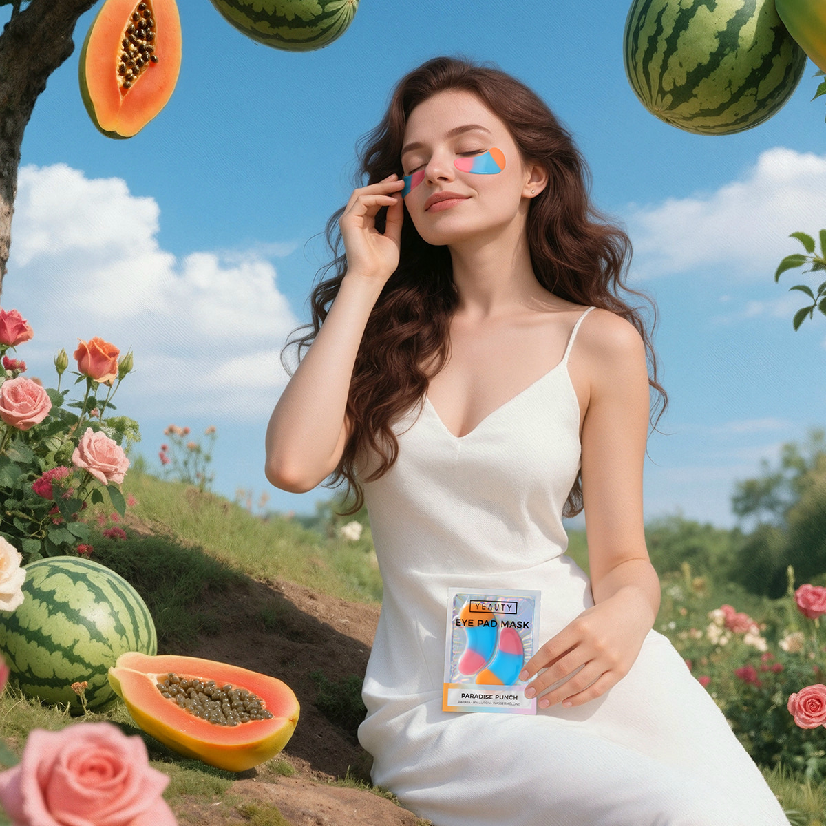 Eye Pad Mask Paradise Punch Multicolor