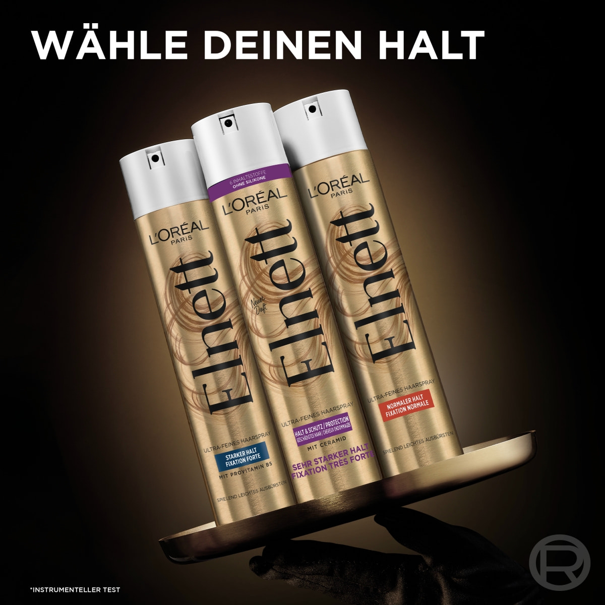 Ultra-Feines Haarspray Anti-Gelbstich