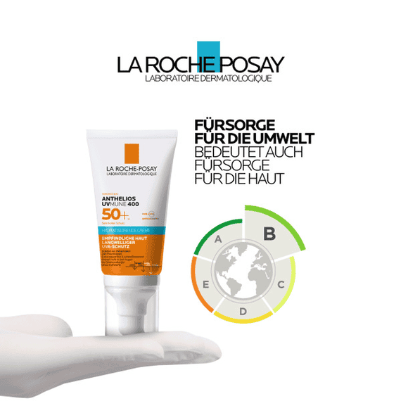 Hydratisierende Sonnencreme UVMune 400 SPF50+