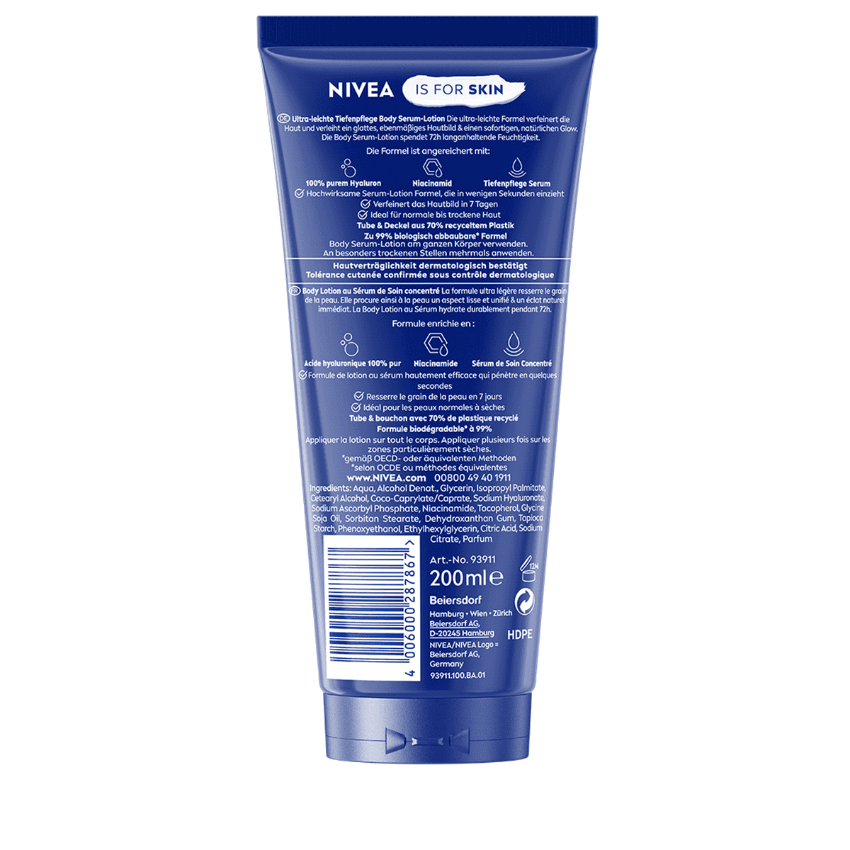 Sérum-Lotion Corps Soin Profond Ultra-Léger