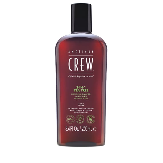 3-in-1 Refreshing Tea Tree Shampoo, Conditioner & Body Wash