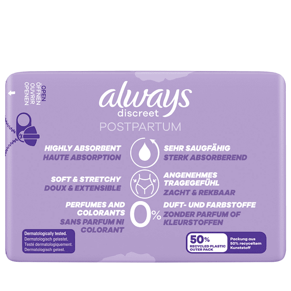 Discreet Incontinence Pants Postpartum L - 8 pcs.