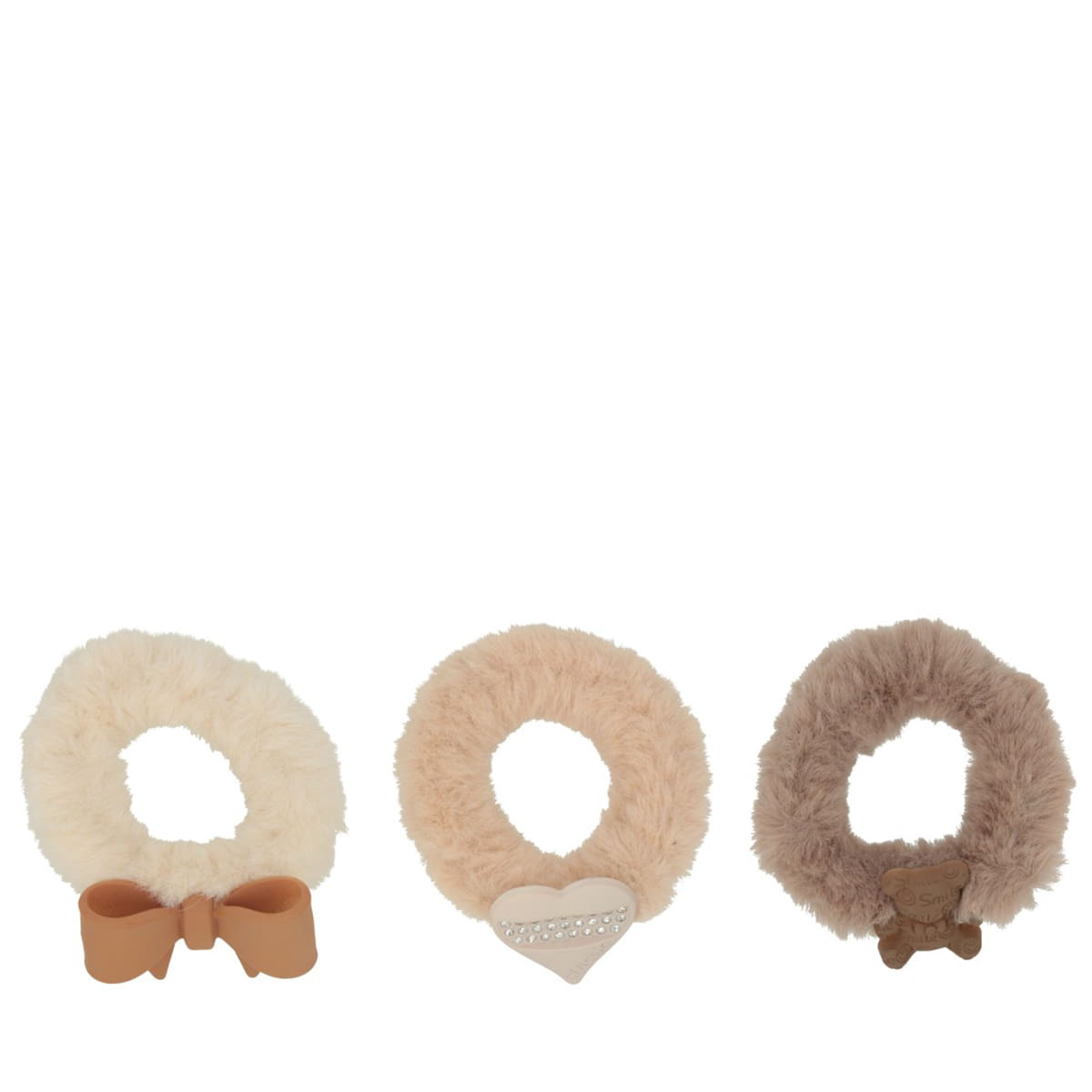 Set De 3 Élastiques Pour Cheveux Duveteux