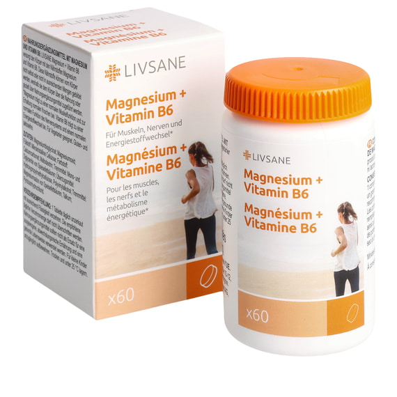 Magnésium + Vitamine B6 - 60 comprimés