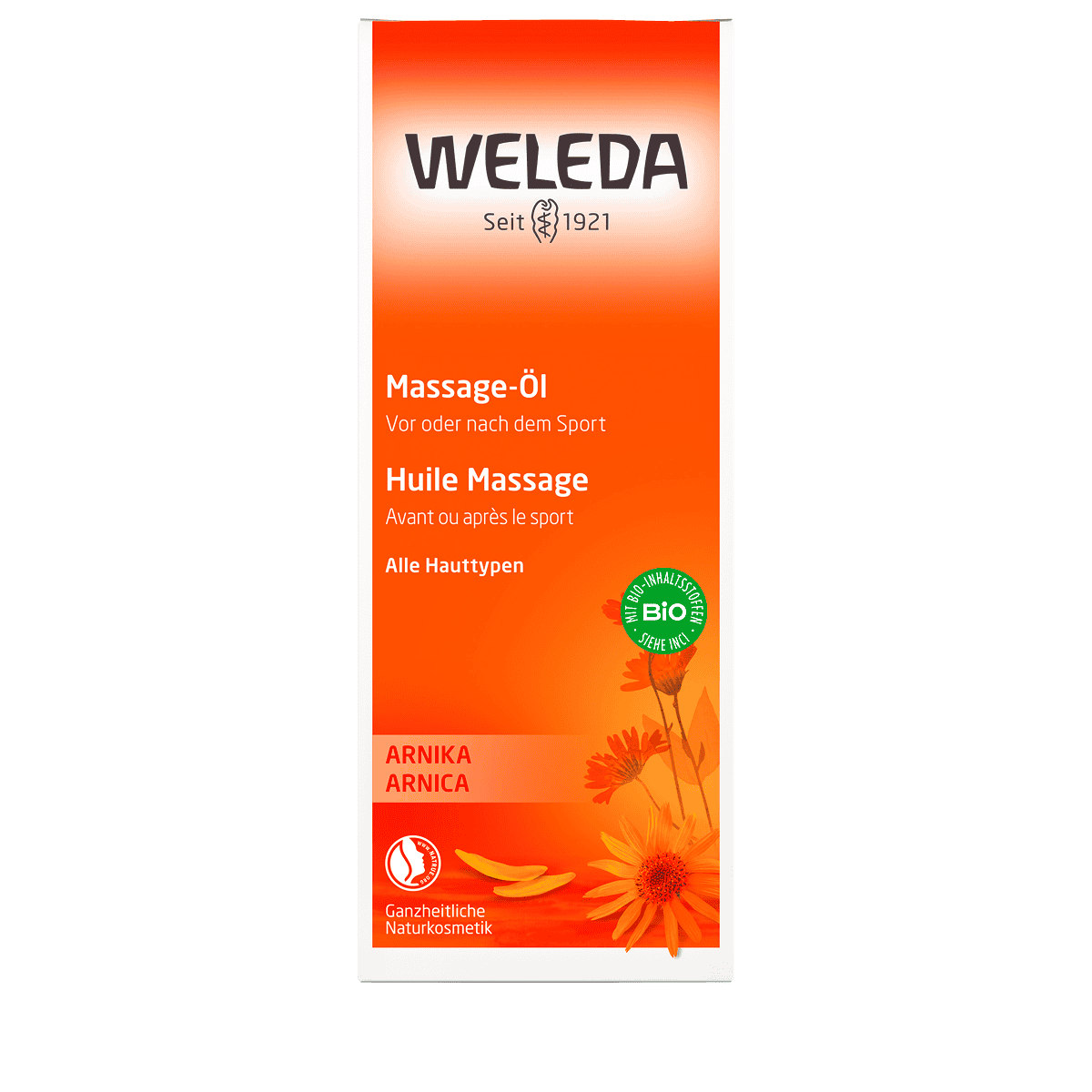 Arnica Huile Massage