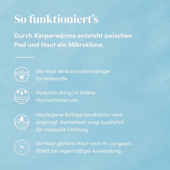 Wiederverwendbare Augen Pads Hyaluron „ocean eyes“
