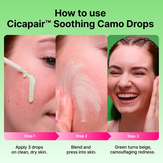 Cicapair Soothing Camo Drops SPF20