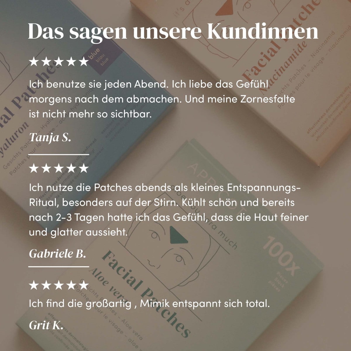 Mund-Patches mit Panthenol „smooth talker“