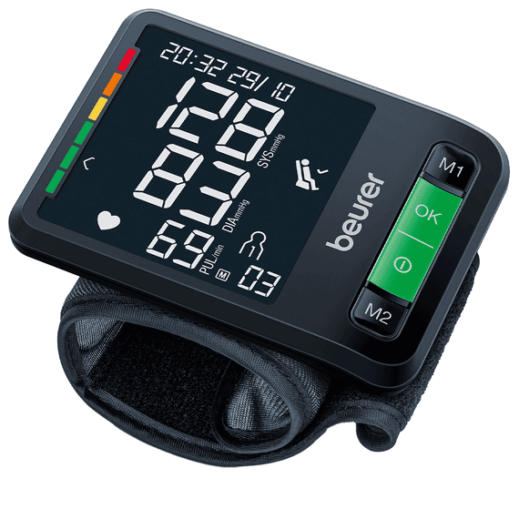 Misuratore di Pressione Sanguigna da polso Bluetooth BC 87