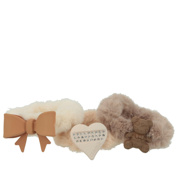 Set De 3 Élastiques Pour Cheveux Duveteux