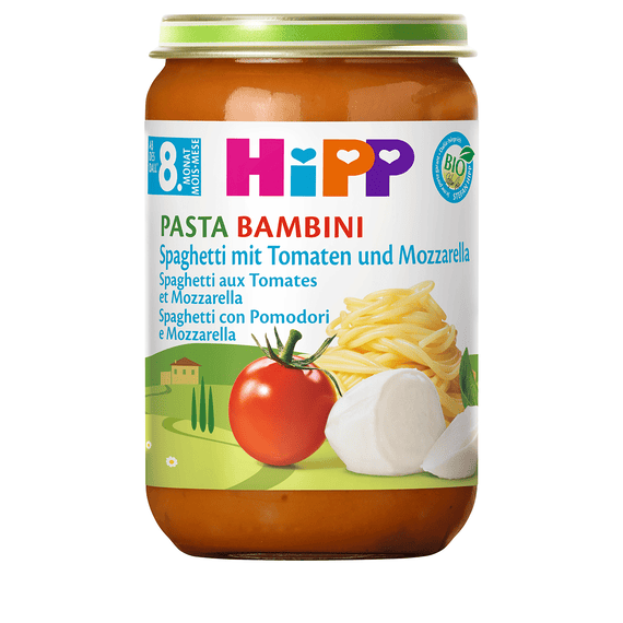 Spaghetti à la Tomate & Mozzarella Bio