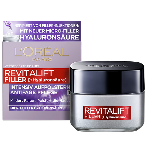 Filler (+Acide Hyaluronique) Soin Anti-Âge Jour Repulpant Intensif