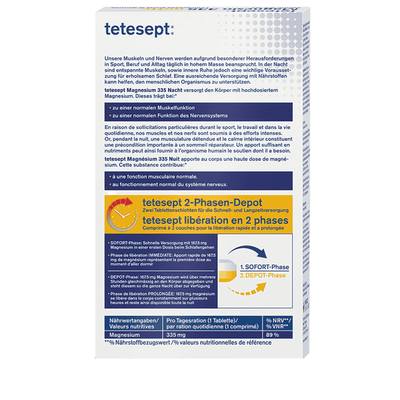 Magnesium 335 Nacht - 30 Depot Tabletten