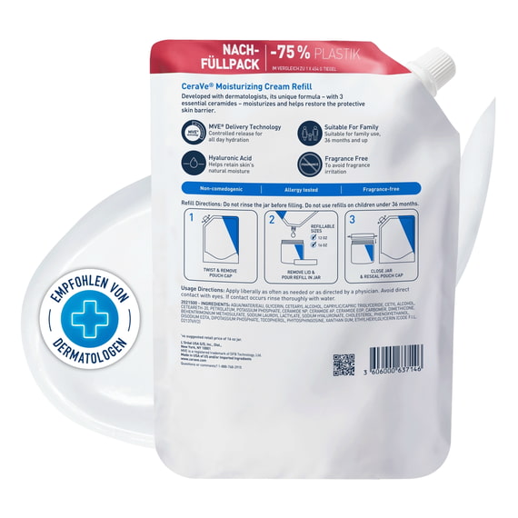 Baume Hydratant visage et corps pour la peau sèche - Refill