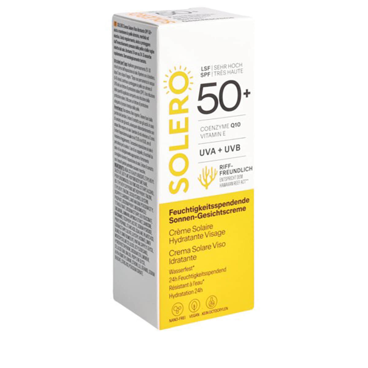 Crème Solaire Hydratante Pour Le Visage SPF50+