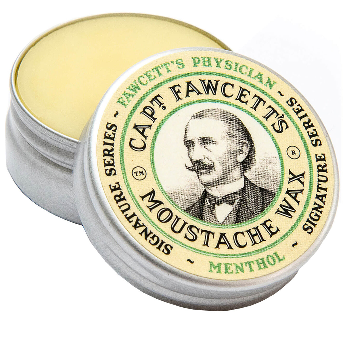 Fawcett's Physician Menthol Moustache Wax
