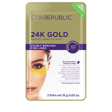 24K Gold Aquagel Under Eye Patches - 2 pairs