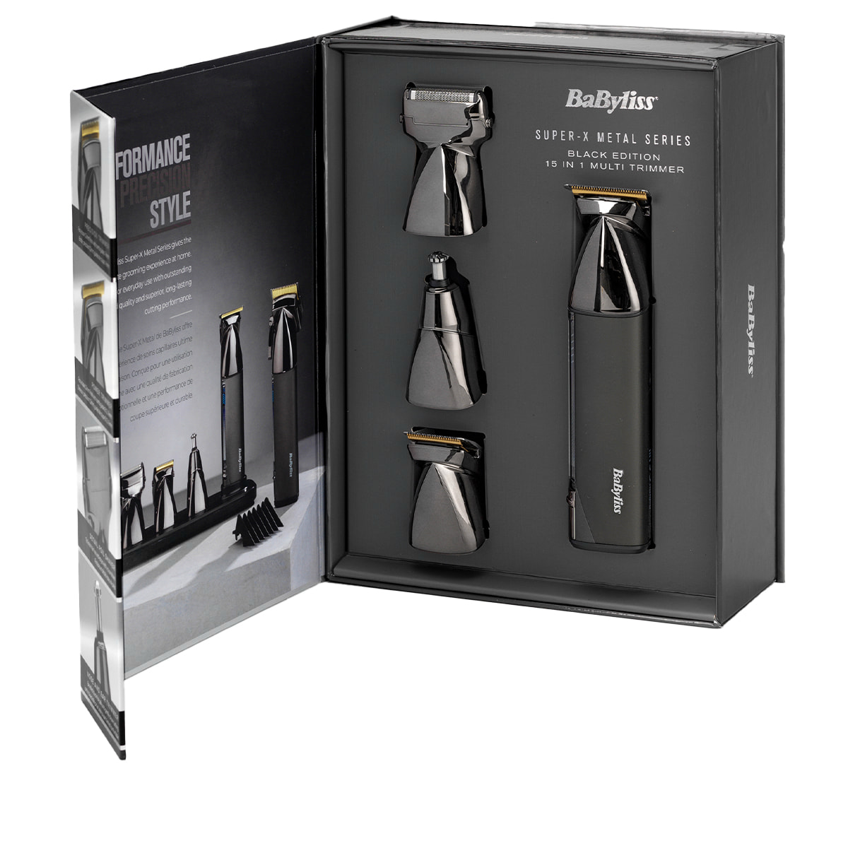 Multitrimmer 15 en 1 Super-X Metal Series Senza Filo MT991E