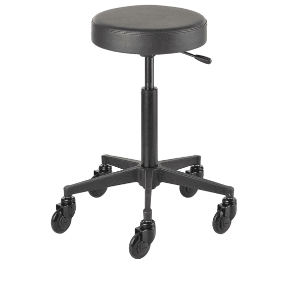 Rollhocker Clic Tec Round schwarz M