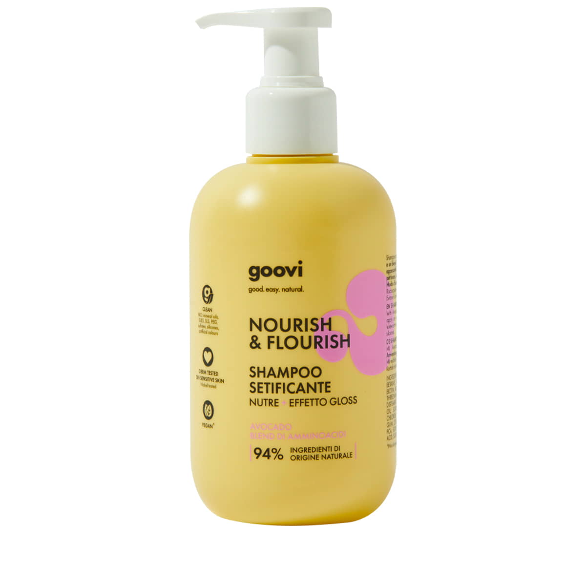 Shampoo for silky hair