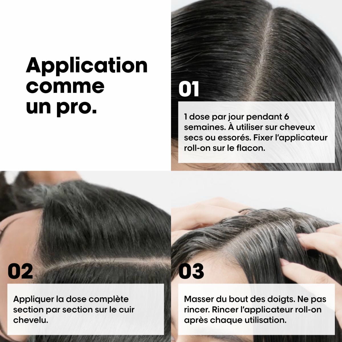 Aminexil Advanced Roll-On – Traitement Contre la Chute des Cheveux