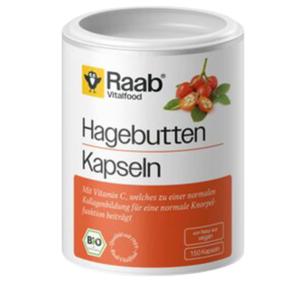 Capsules de rose tout rond biologiques