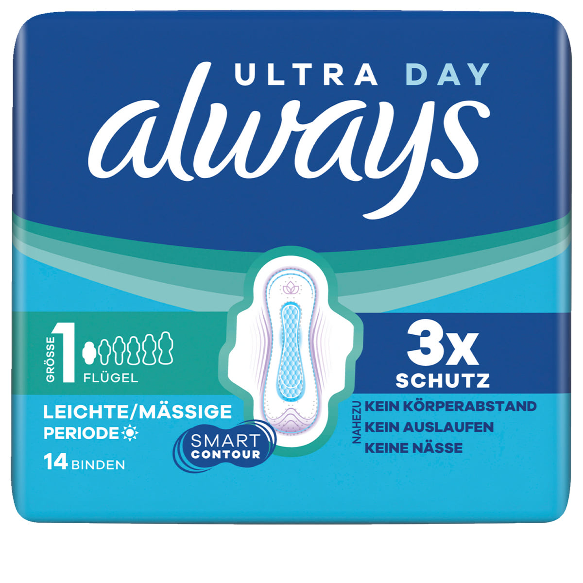 Sanitary Pad Normal With Wings – 14 pcs.