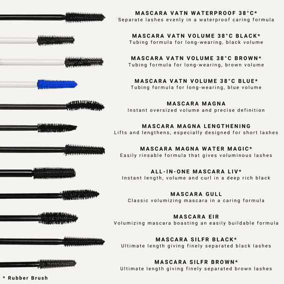 Mascara Silfr Brown Length Separation Vegan