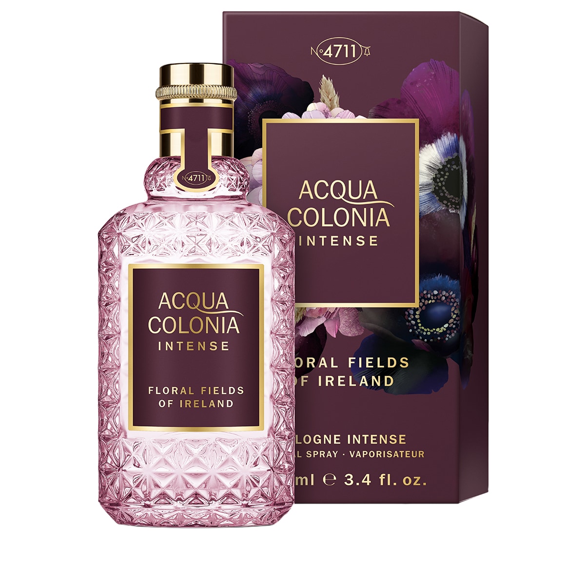 Eau de Cologne Natural Spray Floral Fields of Ireland