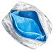 Trousse De Maquillage - Blue Brocade