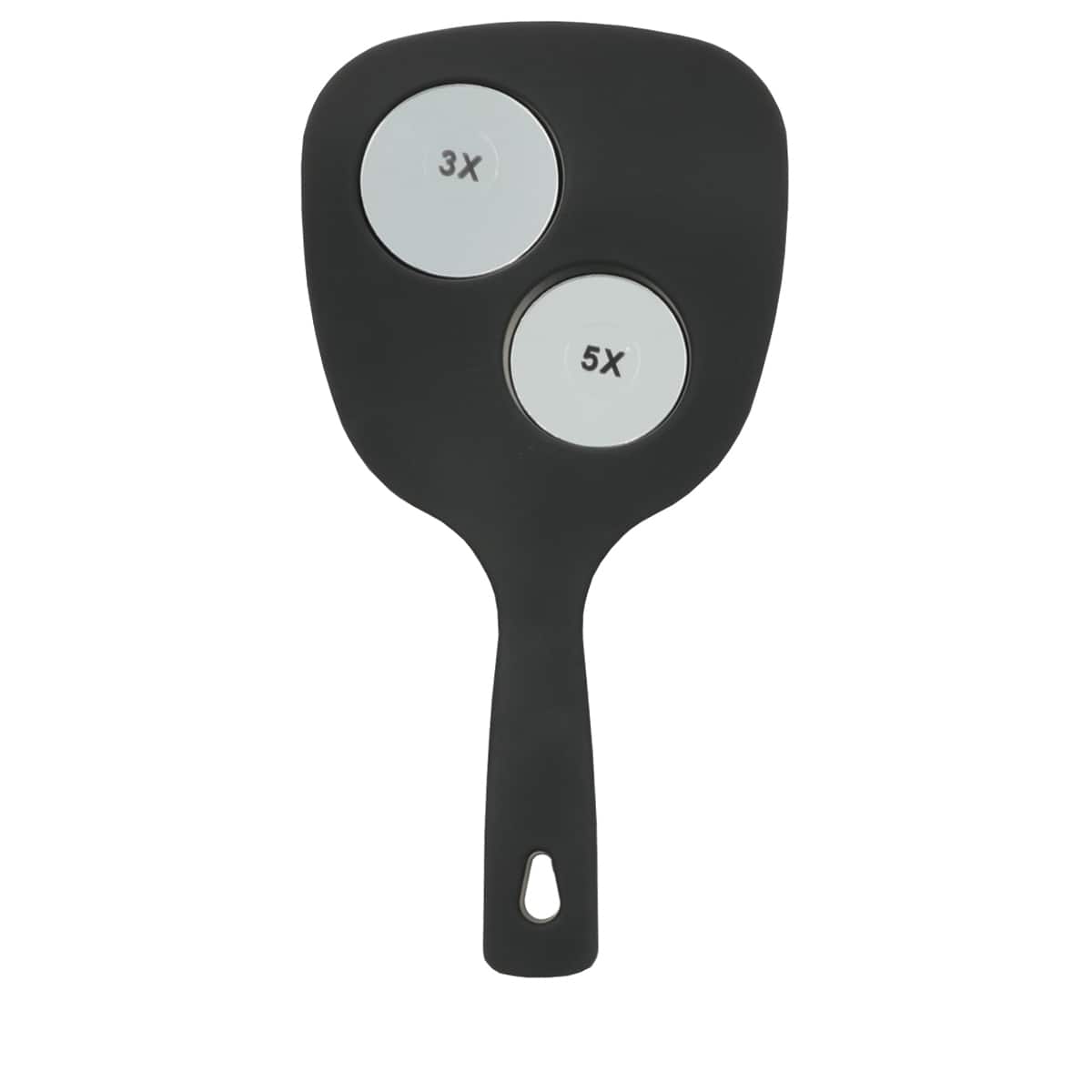 Miroir À Main Trois Grossissements – x1, x3, x5