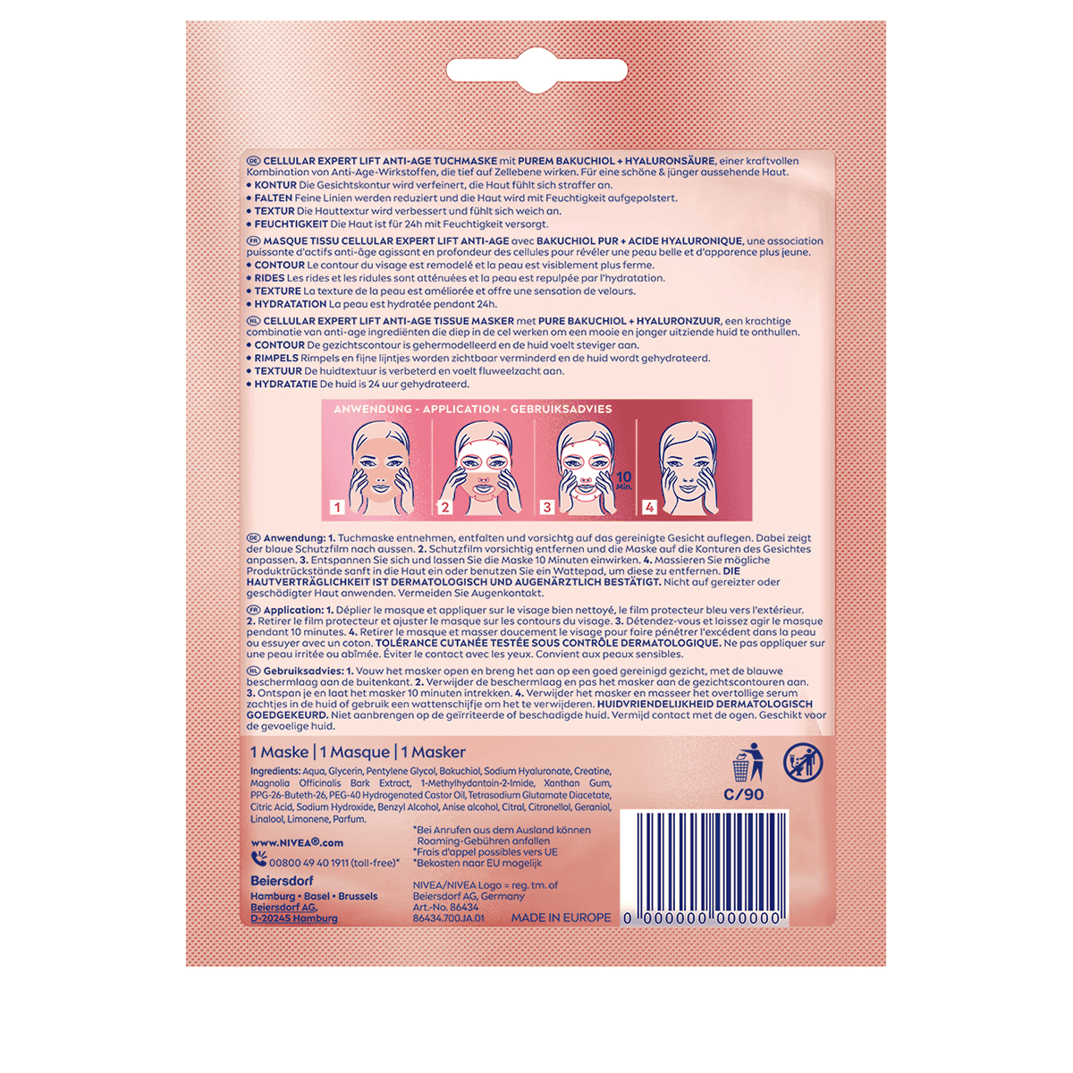 Cellular Expert Lift Anti-Age Sheet Mask