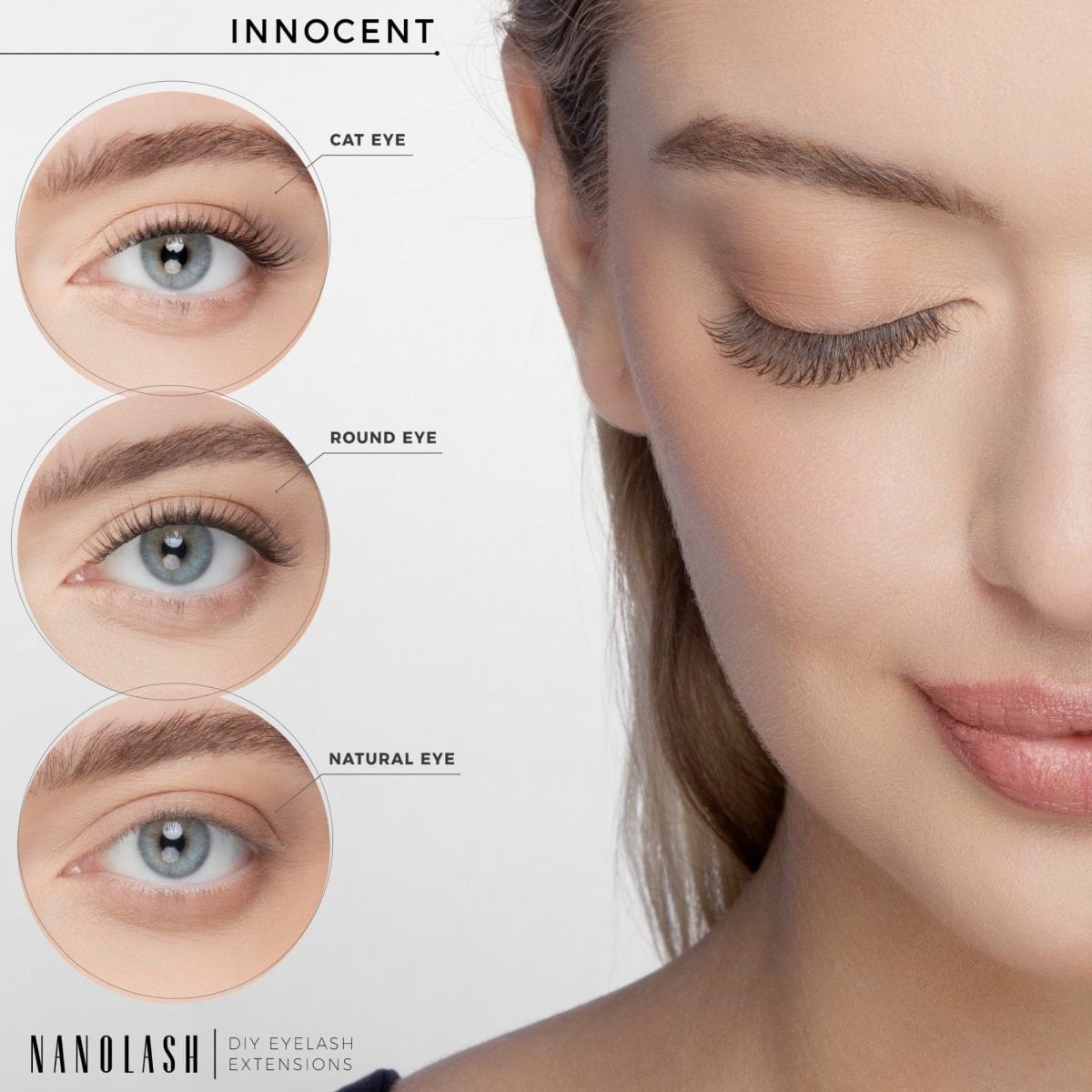 Innocent - Light Volume Lash Look