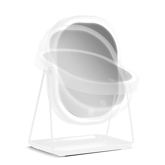 Miroir De Table Avec Lumière LED