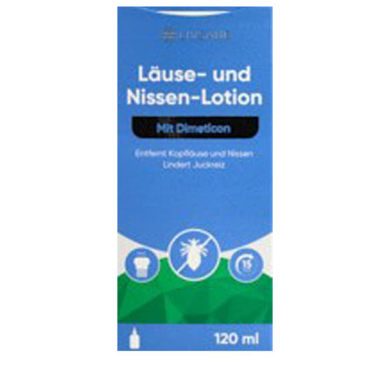 Lotion anti-poux et lentes Diméthicone avec peigne