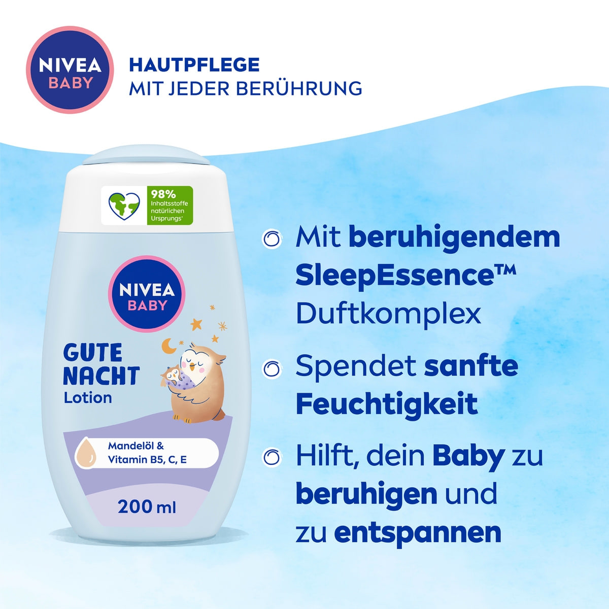 Gute Nacht Lotion