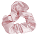 Satin Scrunchies - Pink & White