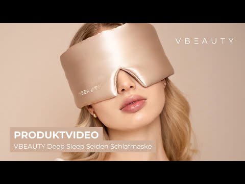 Deep Sleep Seidenschlafmaske Matcha