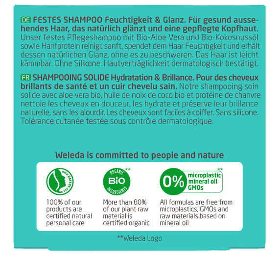 Shampooing Solide - Hydratation et Brillance