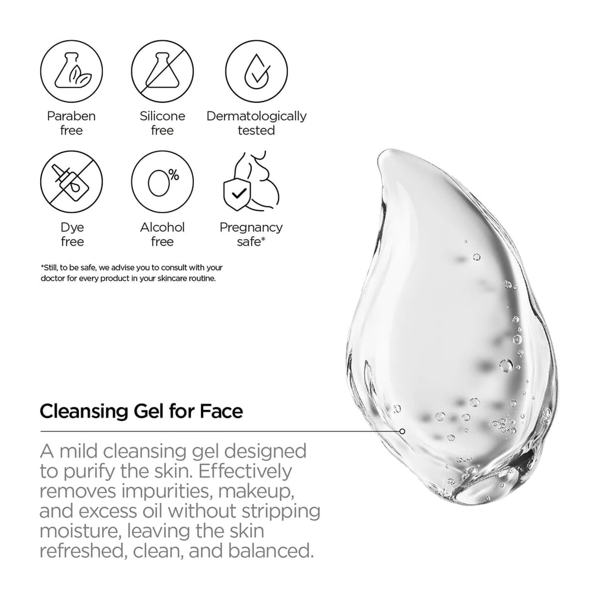 Japanese Routine  Cleansing Gel For Face