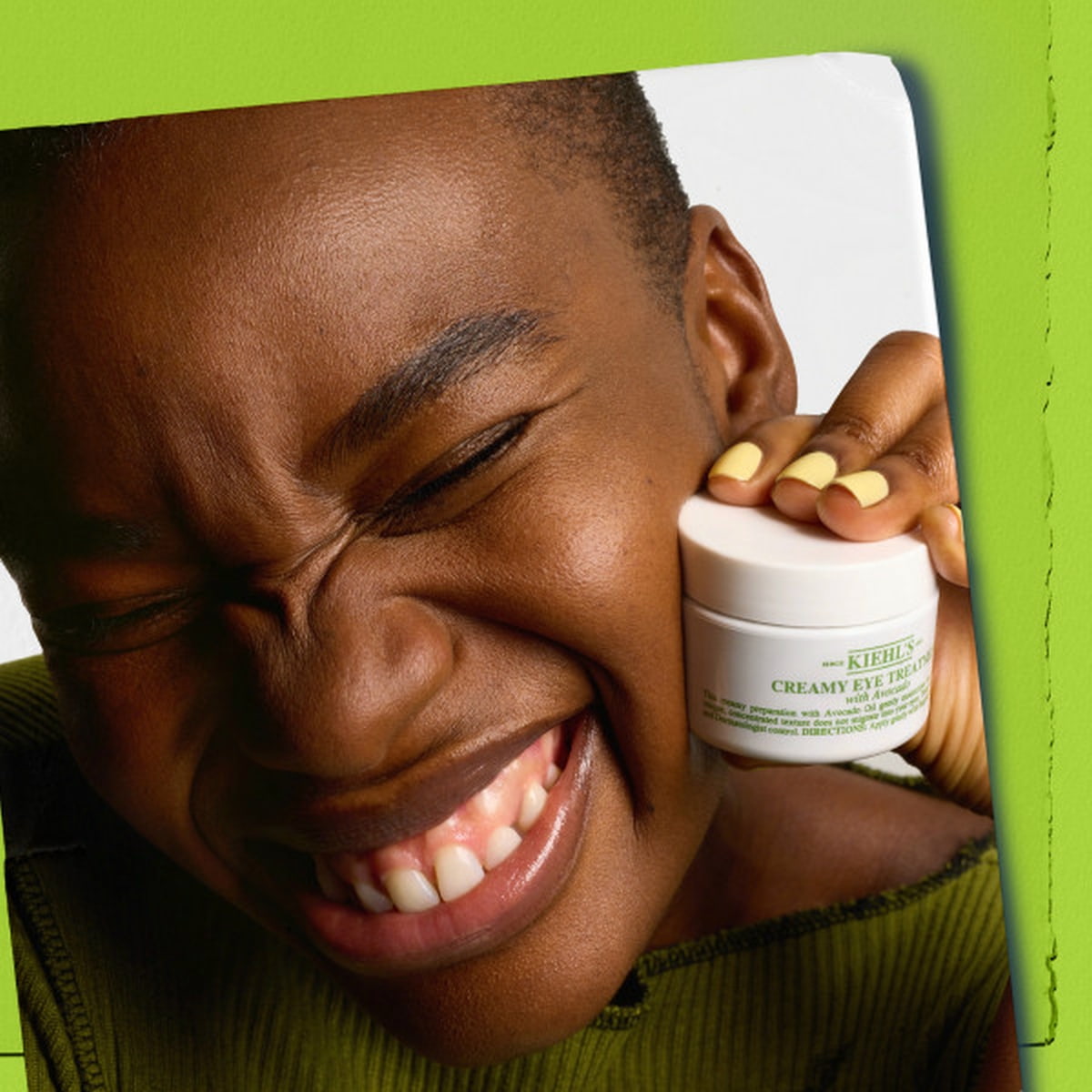 Creamy Eye Treatment with Avocado
