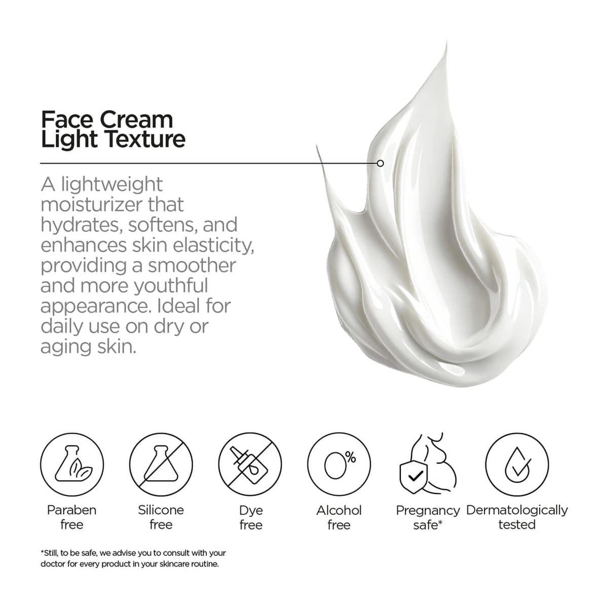 Japanese Routine Face Cream Light Texture