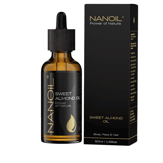Almond Oil for Hair, Body, Face and Nails
