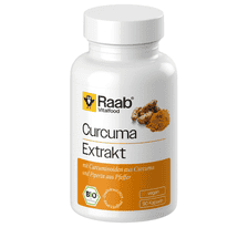 Capsules d’extrait de curcuma biologique