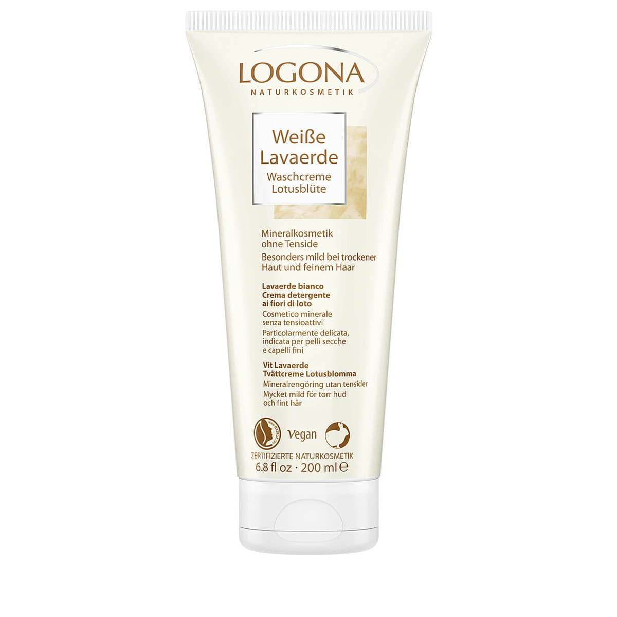 White Clay Washing Cream