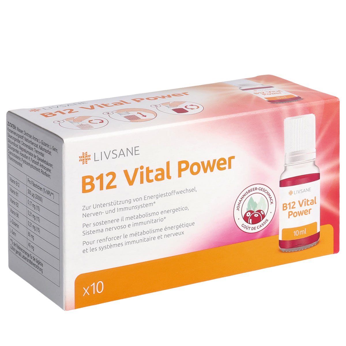B12 Vital Power - 10 fiale
